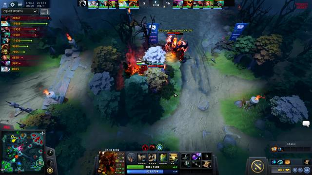 EG.Universe kills Miracle-!