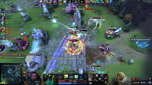 PSG.LGD.Ame gets a double kill!