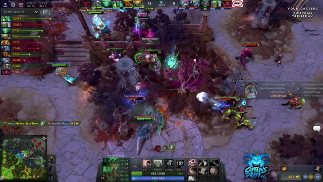 Topson gets a triple kill!