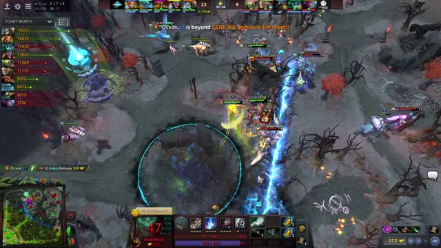 Ocean gets 2 kills!