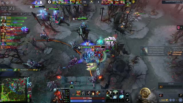 Arteezy gets a double kill!