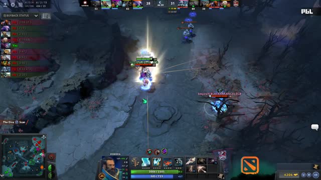 dream` gets a double kill!