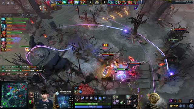 PSG.LGD.NothingToSay kills Elephant.fy!