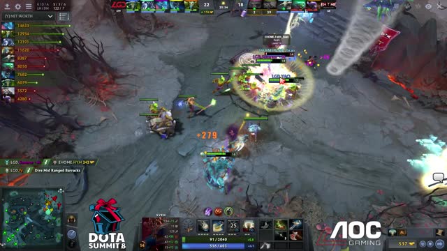 LGD gets 4 kills!