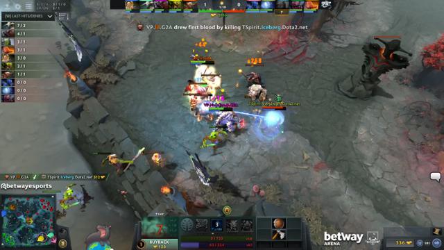 VP.Lil takes First Blood on TSpirit.Iceberg!