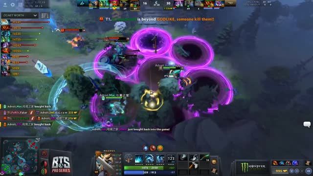 CoL.Meracle-'s triple kill leads to a team wipe!