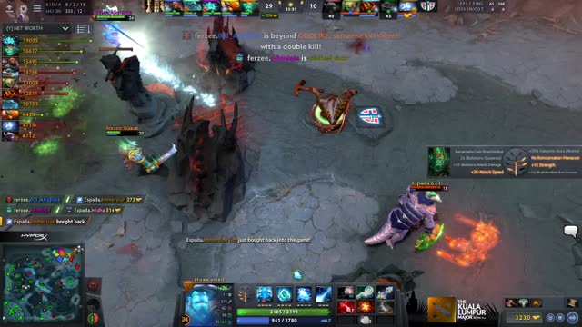 Vega.Afterlife's triple kill leads to a team wipe!