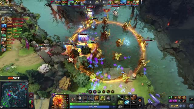 PSG.LGD.NothingToSay gets a double kill!