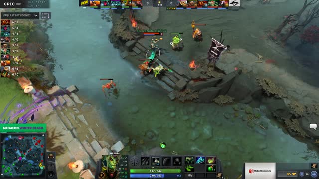 Vega.Blizzy takes First Blood on Secret.Puppey!