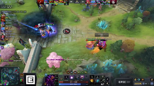 dream` gets a double kill!