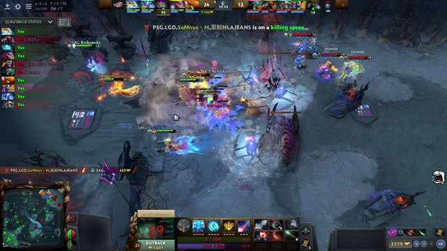 PSG.LGD.Maybe gets a double kill!