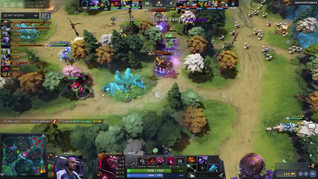 PSG.LGD gets 2 kills!