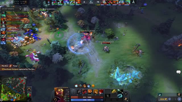 PSG.LGD gets 2 kills!