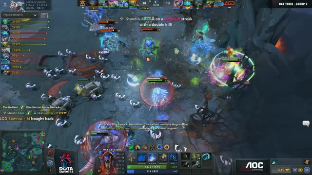 Fnatic.Abed's ultra kill leads to a team wipe!