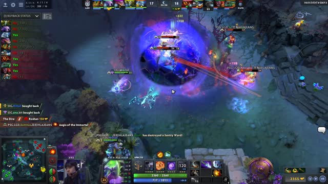 PSG.LGD.Maybe kills OG.JerAx!