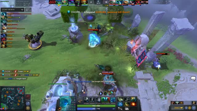 EHOME.Cty's ultra kill leads to a team wipe!