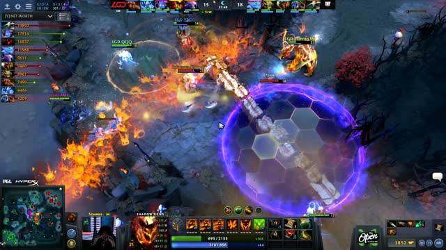 LGD.Ame gets a double kill!