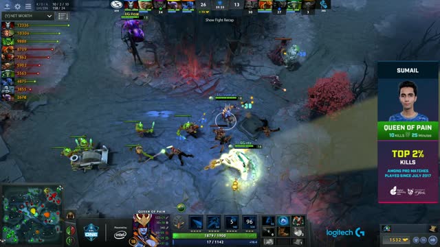 EG.Arteezy gets a double kill!