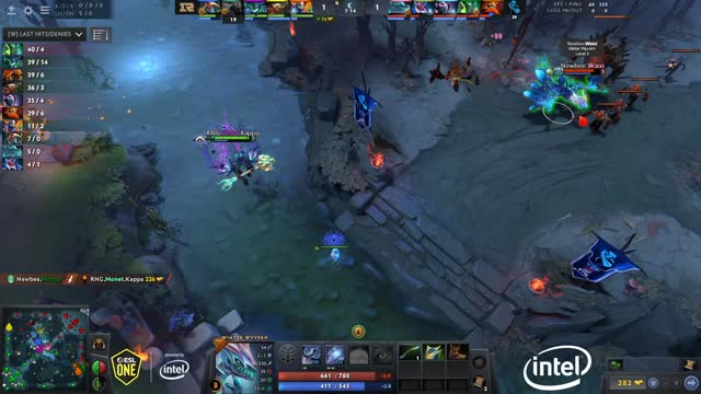 Newbee gets 2 kills!