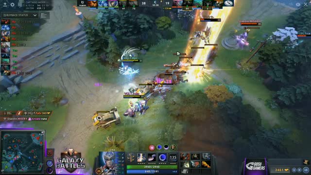 EG.Arteezy gets a double kill!