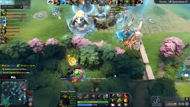 Puppey gets a double kill!