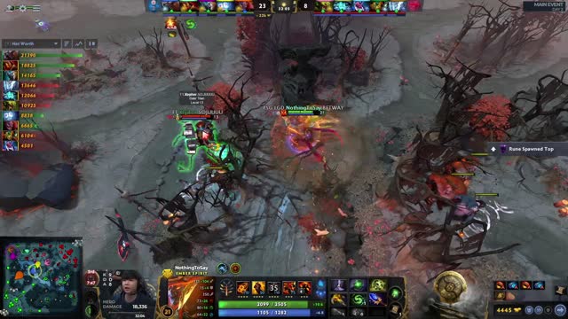 PSG.LGD.NothingToSay kills T1.23savage!