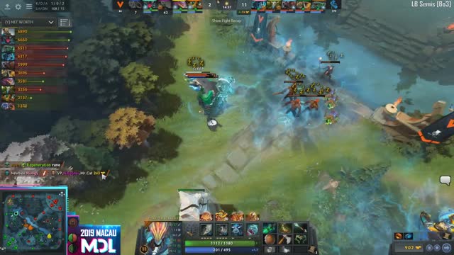 Newbee gets 4 kills!