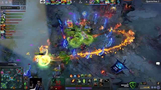 Secret.MidOne kills Newbee.Sccc!