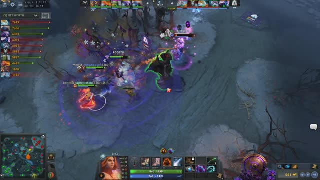 Mineski gets 2 kills!