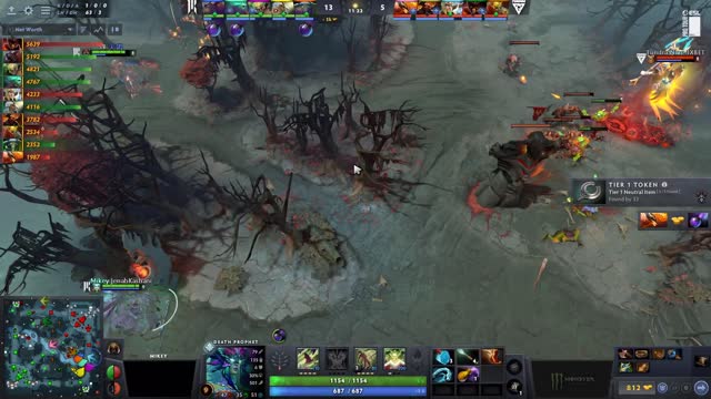 Arteezy kills Nine!