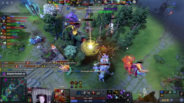 Timado gets a triple kill!