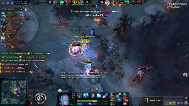 Vega.UnderShock gets a triple kill!