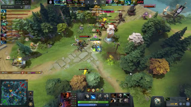 LFY.inflame's double kill leads to a team wipe!