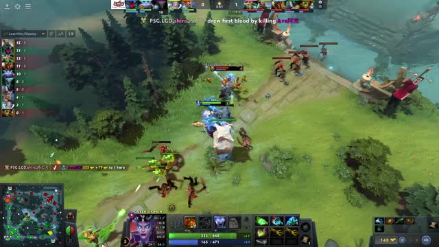 PSG.LGD gets 2 kills!