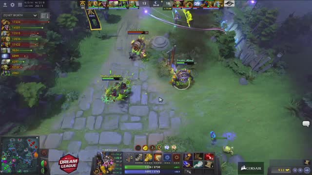 Secret.MidOne kills Fnatic.PieLieDie!