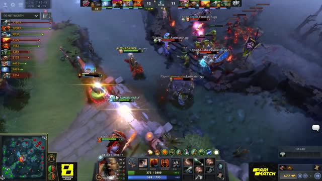 Spirit.Immersion's double kill leads to a team wipe!