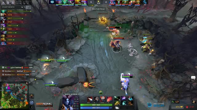 SG.bardiño kills Newbee.Sccc!