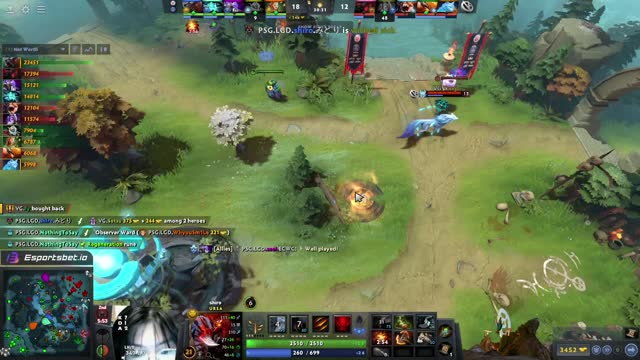 PSG.LGD gets 2 kills!