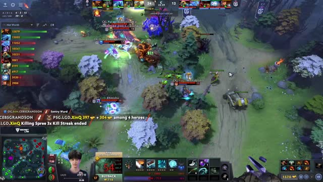 OG.bzm kills PSG.LGD.XinQ!