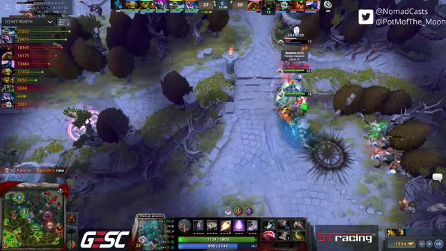 Newbee.Sccc kills VG.Fenrir!