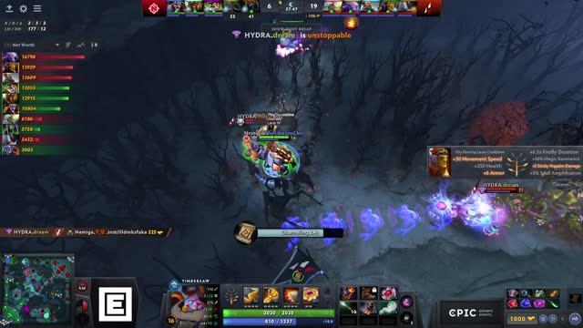 dream` gets a double kill!