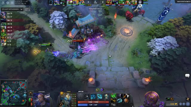 OG.Topson gets a double kill!