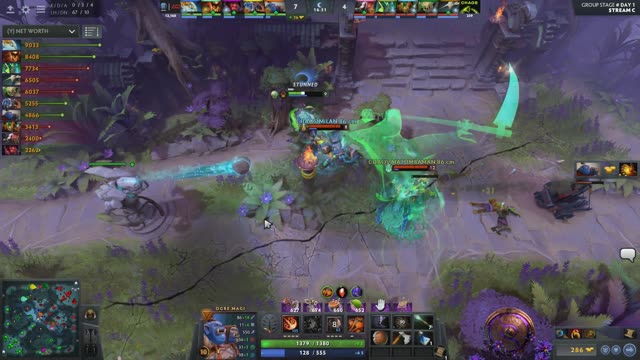 Chaos.MATUMBAMAN kills PSG.LGD.xNova!