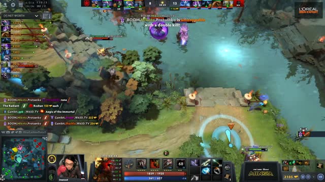 ��kv gets a double kill!