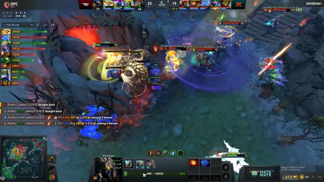 Fnatic gets 4 kills!