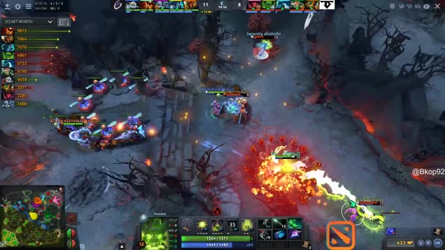 Newbee.kaka kills Pyw!