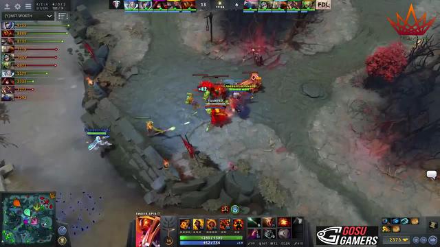 Team Freedom Dota 2 gets a kill!