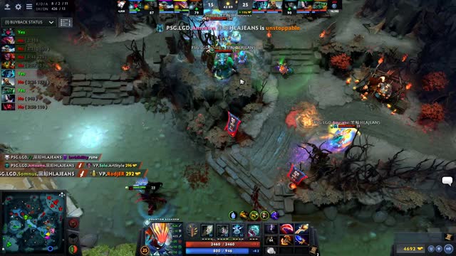 PSG.LGD.Ame gets a double kill!