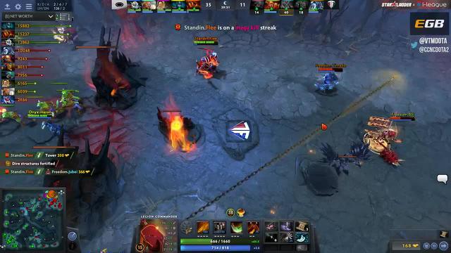 Freedom.FLee's ultra kill leads to a team wipe!