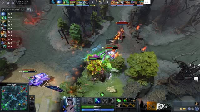 Newbee.Faith takes First Blood on VG.LaNm!